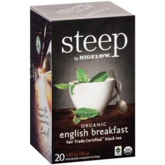 Steep Bigelow Organic English Breakfast [20's]
