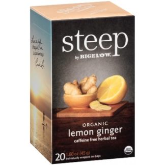 Steep Bigelow Organic Lemon Ginger [20's]