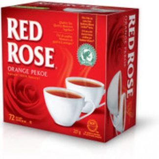 Red Rose 4-Star 1 Cup Wrap/Tag Tea [100's]
