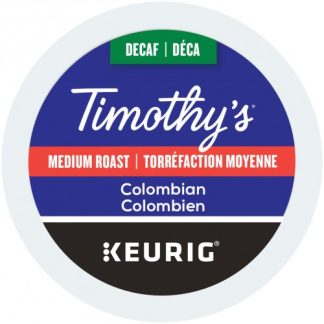 K-Cup Timothys Decaf Colombian [24's]