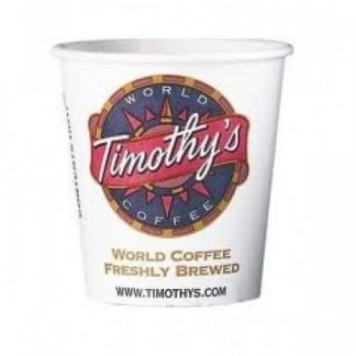 Sleeve Timothy's Paper Cups [50 x 10 oz]