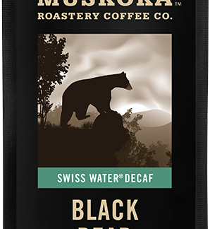 Muskoka Black Bear Ground Swiss Decaf [14oz bag]
