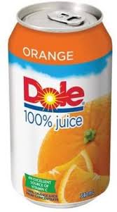 Dole Maid Orange Juice [12 x 341ml]