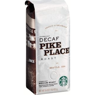 Starbucks Beans Decaf Pike Place [ 1lb bag ]