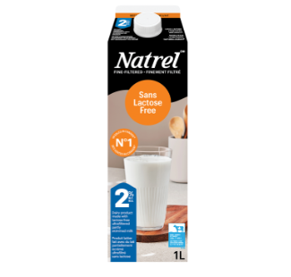 Carton Natrel Lactose Free* 2% Milk [1L]