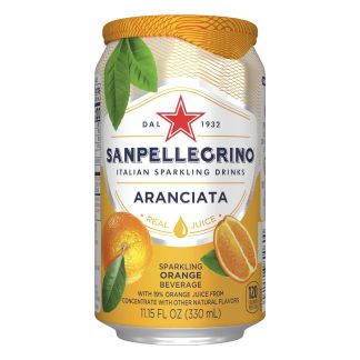San Pellegrino Cans Aranciata [6 x 330ml]