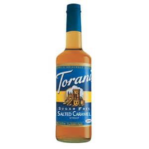 Torani Syrup Salted Caramel Sugar Free [750ml]