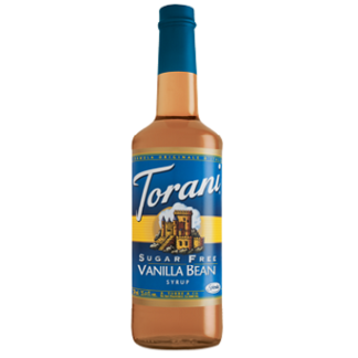 Torani Syrup Vanilla Bean Sugar Free [750ml]