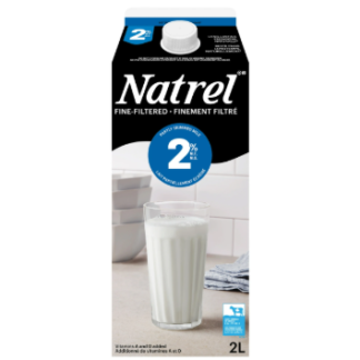 Carton Natrel 2% Milk [*2L]